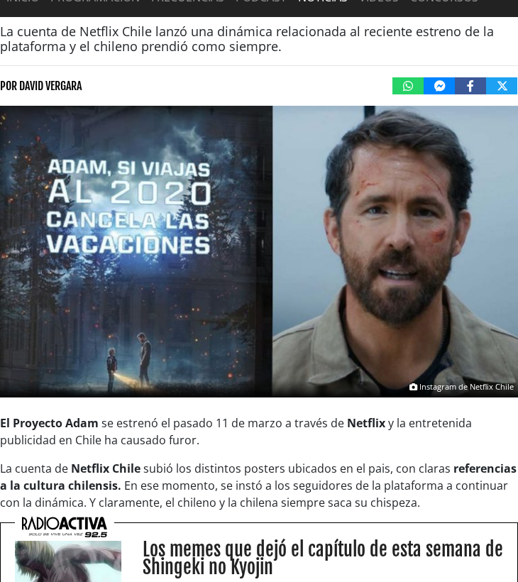 Netflix campaign creative
