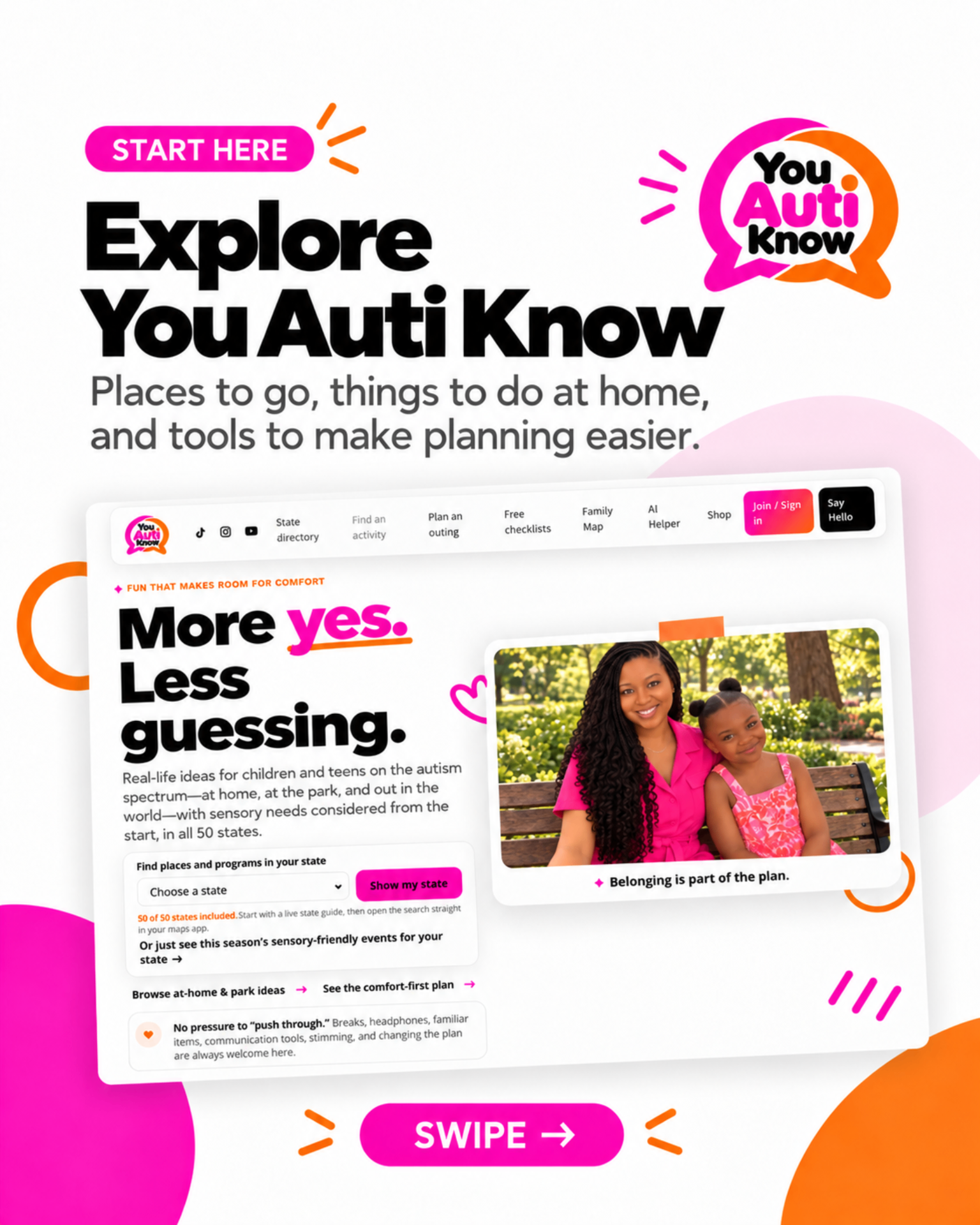 You Auti Know campaign creative
